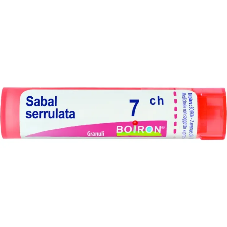 Sabal Serrulata 7ch Boiron Granulado 4g