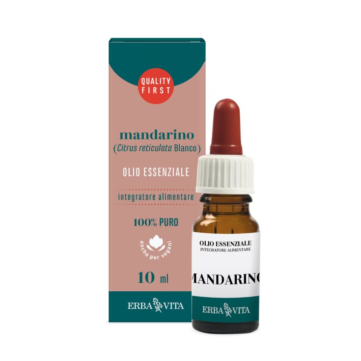 Erba Vita Aceite Esencial de Mandarina Complemento Alimenticio 10ml