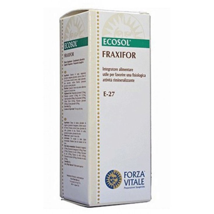 Forza Vitale Ecosol Fraxifor Complemento Alimenticio 25g 550 Granulados