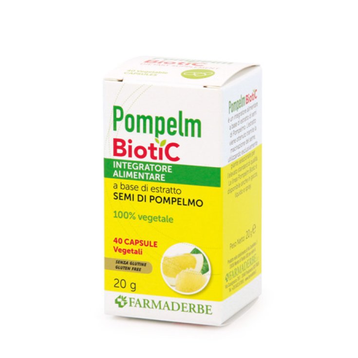 Farmaderbe Pompelmbiotic Complemento Alimenticio 40 Cápsulas 16g