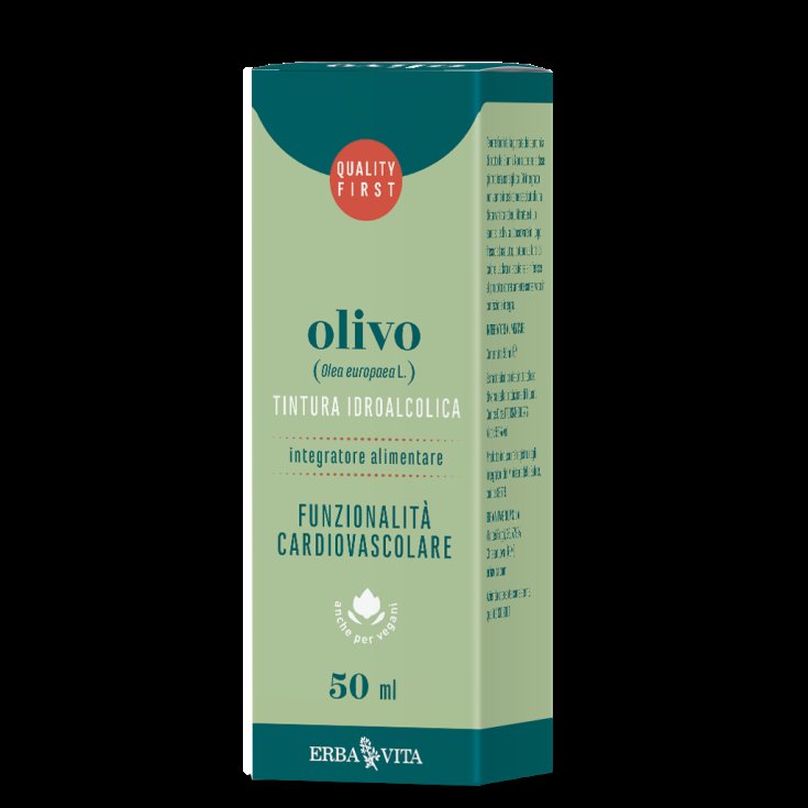 ErbaVita Tintura Hidroalcohólica Olivo Complemento Alimenticio 50ml