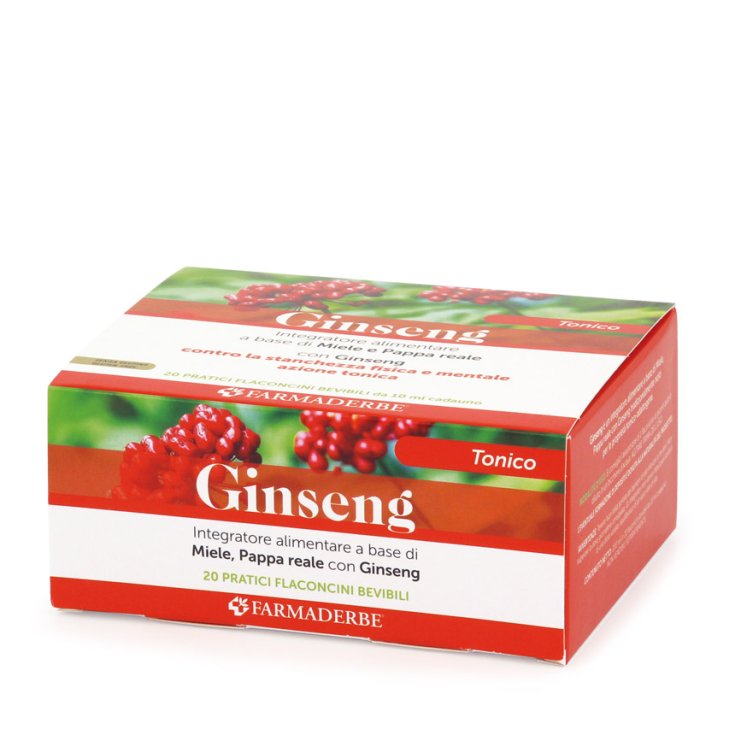 Farmaderbe Ginseng Maximum Plus Complemento Alimenticio 20x10ml