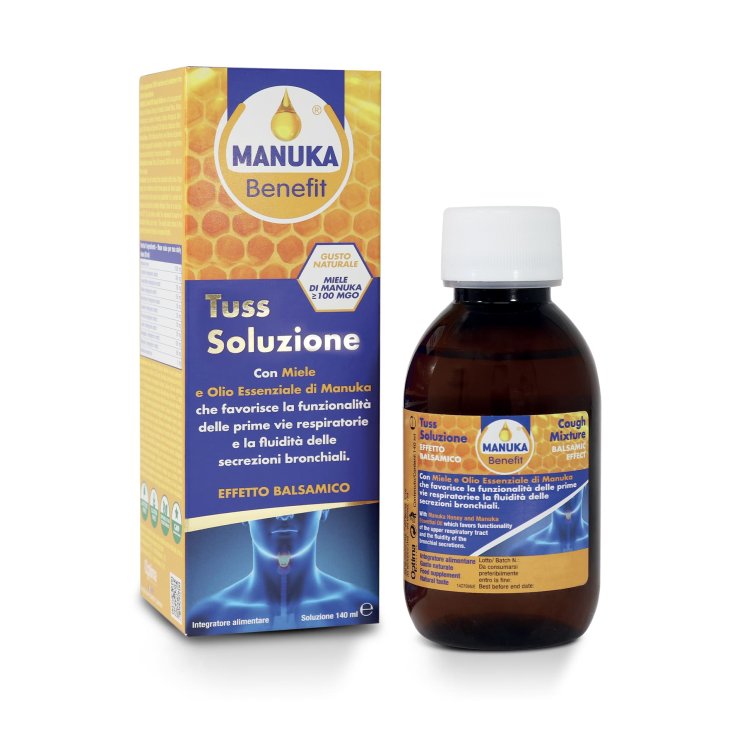 Solución Tuss Manuka Benefit® Optima Naturals 140ml