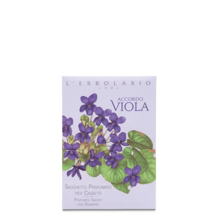 L'Erbolario Accordo Viola Bolsa Perfumada Para Cajones 4 Bolsas