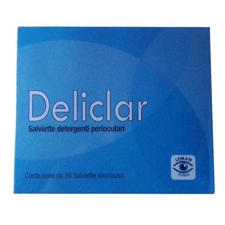 Leman Pharm Deliclar Toallitas Limpiadoras 20 Piezas