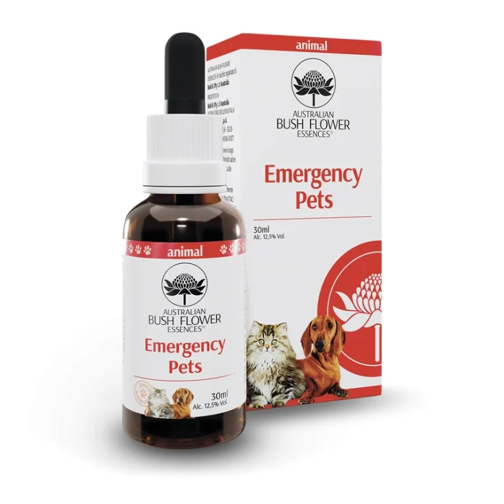 Australian Bush Flower Essences Emergency Pets Remedio homeopático para Animals30ml