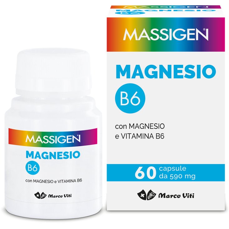 Magnesio B6 Massigen 60 Cápsulas