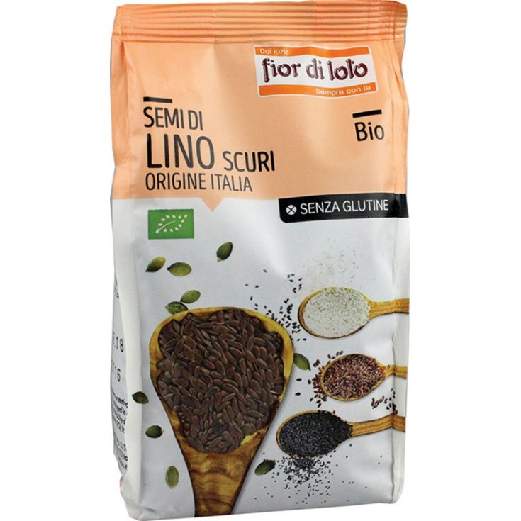 Fior Di Loto Semillas de Lino Oscuro Ecológico 400g