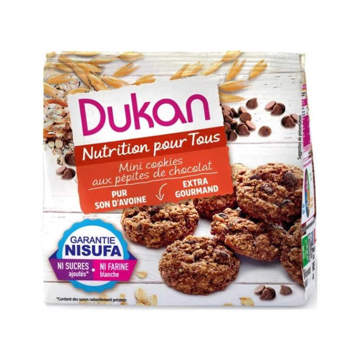 Dukan Mini Galletas Con Gotas De Chocolate 100g