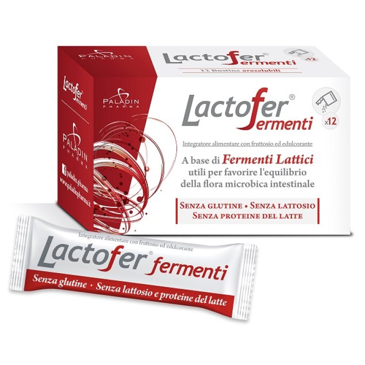 Paladin Pharma Lactofer Ferments Complemento Alimenticio 12 Sobres