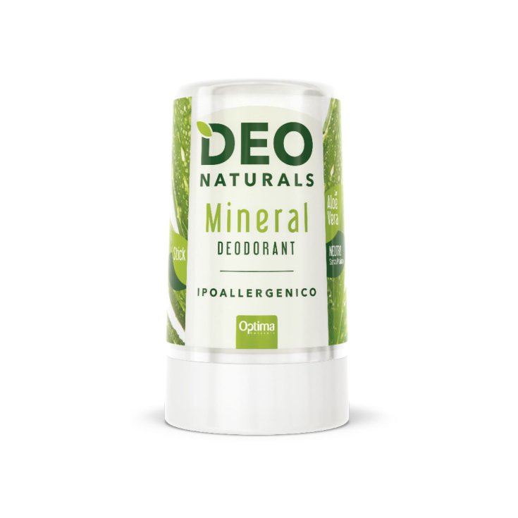 DeoNaturals Desodorante Mineral Hipoalergénico Aloe Vera Optima Naturals 50g
