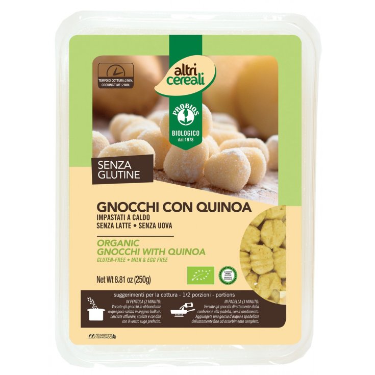 Ñoquis De Otros Cereales Con Quinoa Probios 250g