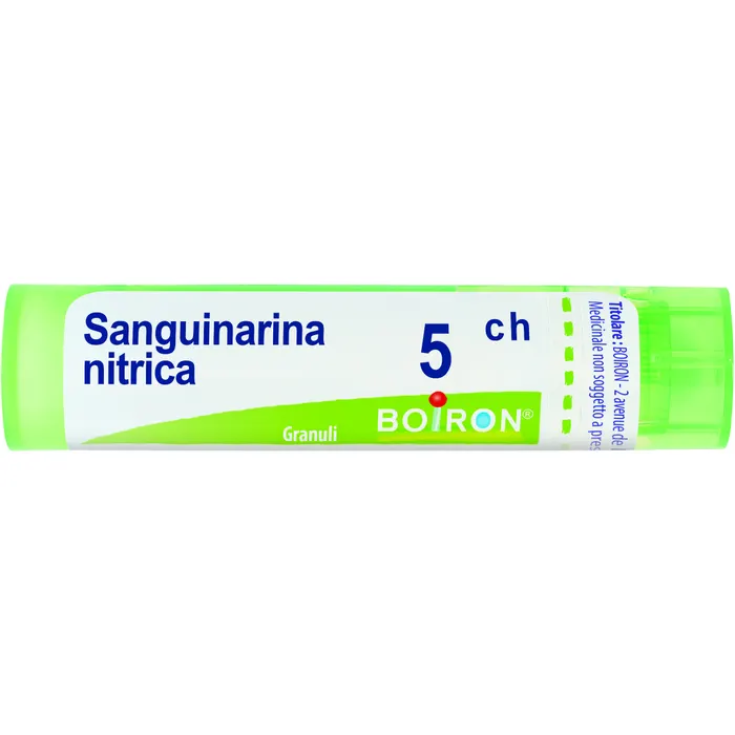 Sanguinaria Nitrica 5 ch Boiron Granulado 4g