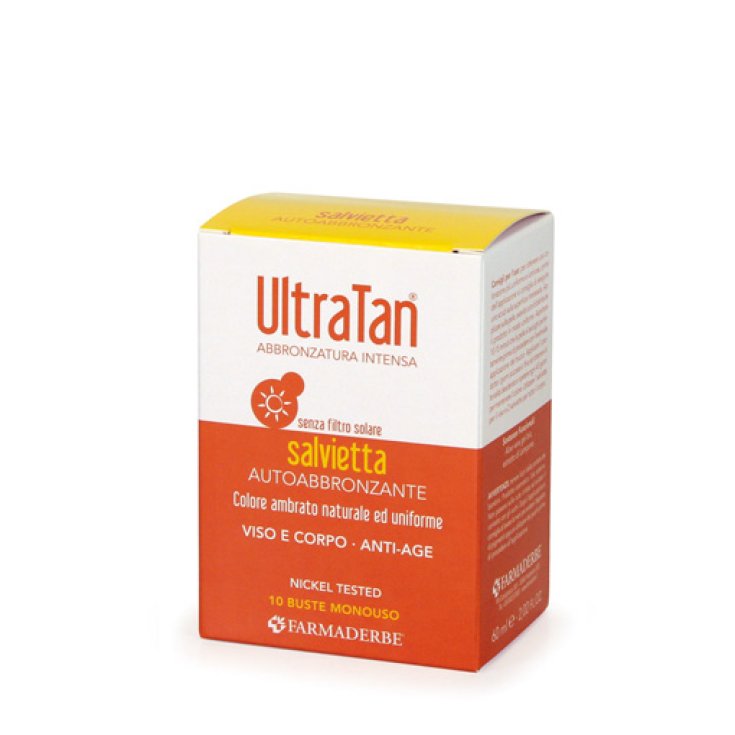 Farmaderbe Ultra Tan Toallitas Autobronceadoras 10 Sobres