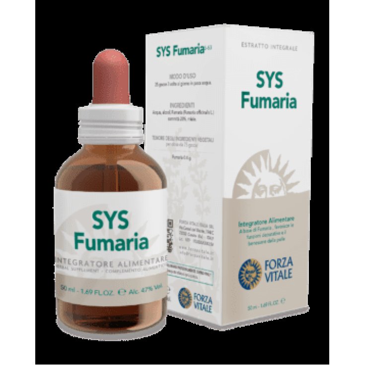 Forza Vitale Sys Fumaria Complemento Alimenticio En Gotas 50ml