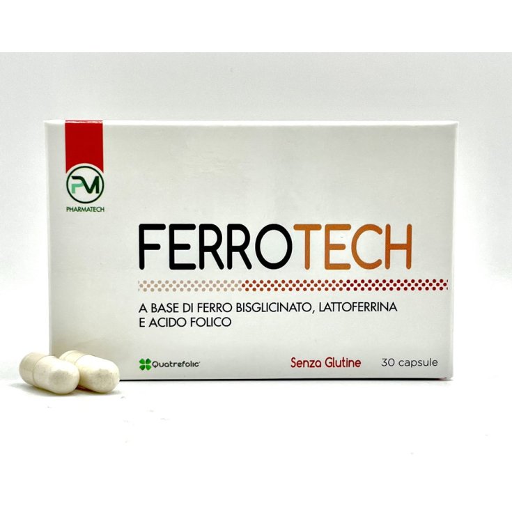 Piemme Pharmatech Ferrograv Complemento Alimenticio 30 Cápsulas