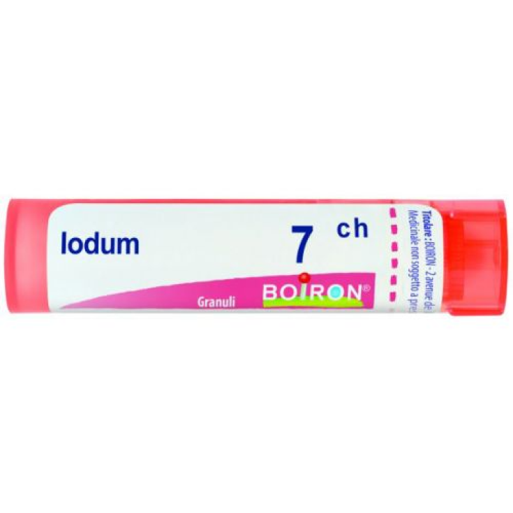 Boiron Iodum 7ch gránulos remedio homeopático