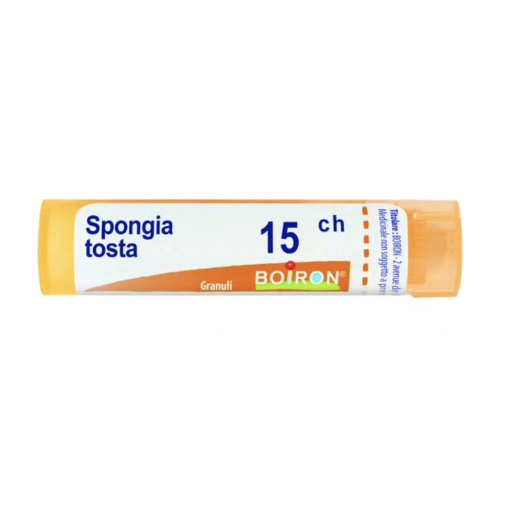 Boiron Spongia Tosta 15ch Granulado Remedio Homeopático