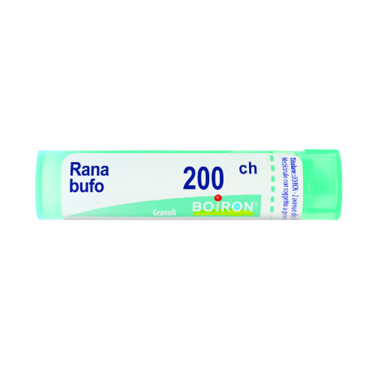 Boiron Rana Bufo 200ch Granulado Remedio Homeopático