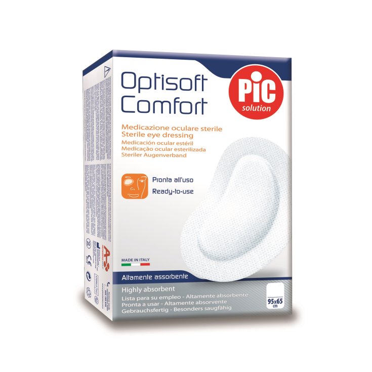 Pic Opti Soft Eye Pad adhesivo 100 hisopos