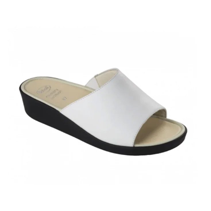 Zapatilla Mujer Scholl Loira Technology Memory Cushion Color Blanco Talla 35