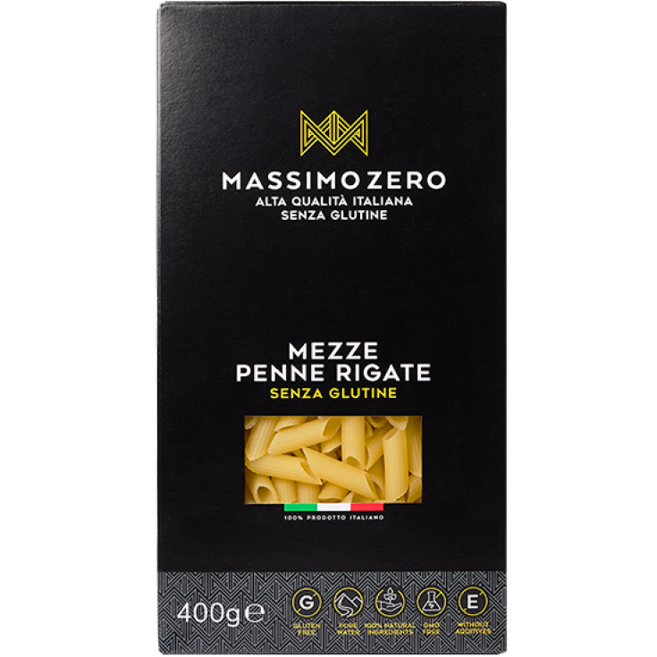 Mezze Penne Rigate MASSIMO CERO 400g