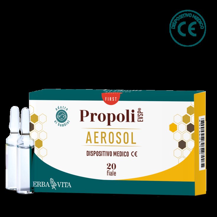 ErbaVita Propóleo Evsp Aerosol Para Vías Respiratorias 20x2ml