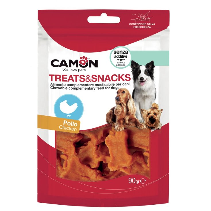 Camon Golosinas Snack Huesos De Pollo Para Perros 90g