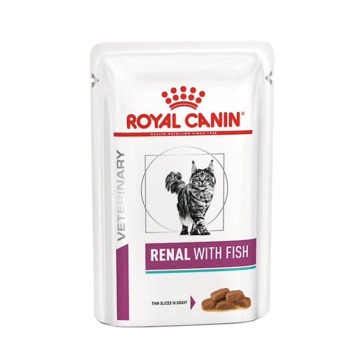Royal Canin Veterinary Diet Renal Tuna Comida Húmeda Para Gatos 12 Sobres