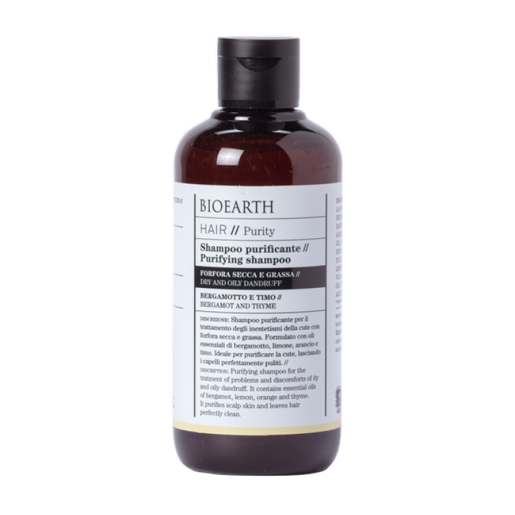 Bioearth TBS Champú Purificante Cabello Graso y Caspa 250ml