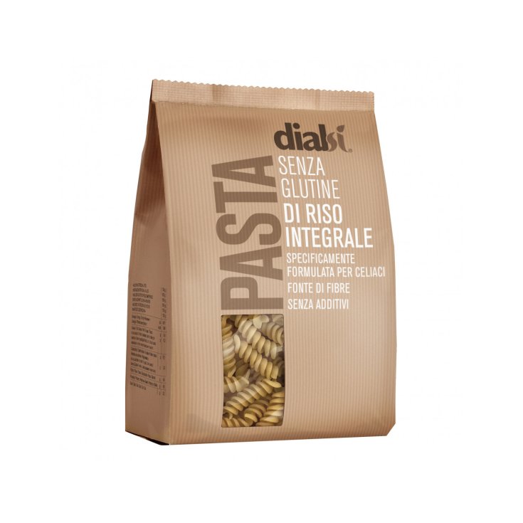 Dialsì® Pasta Arroz Integral Sin Gluten Fusilli Formato 400g