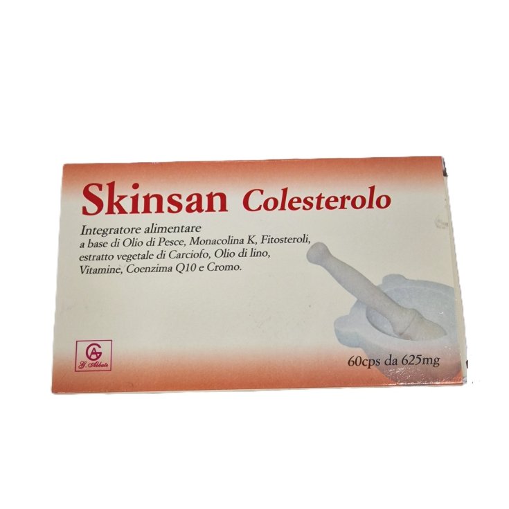 Abbate Gualtiero Skinsan Complemento Alimenticio Colesterol 60 Cápsulas