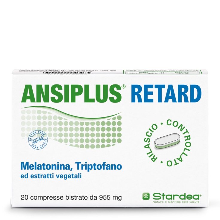 Stardea Ansiplus Melatonin-Retard Complemento Alimenticio 20 Comprimidos