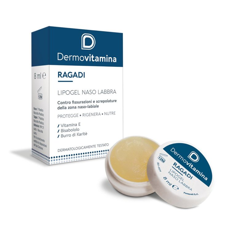Grietas Nariz Labios Lipogel Reparador Dermovitamina 8ml