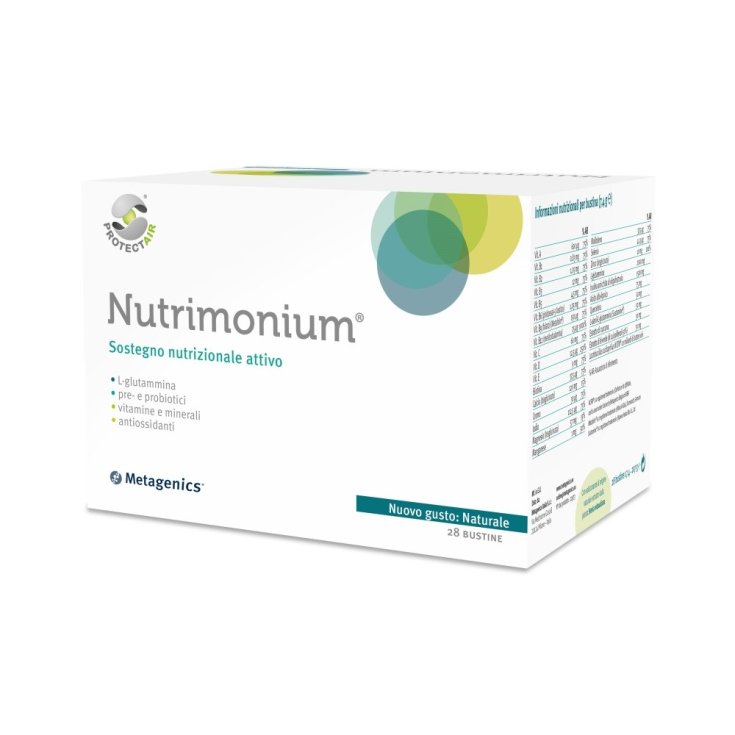 Nutrimonium® Metagenics™ Sabor Natural 28 Sobres