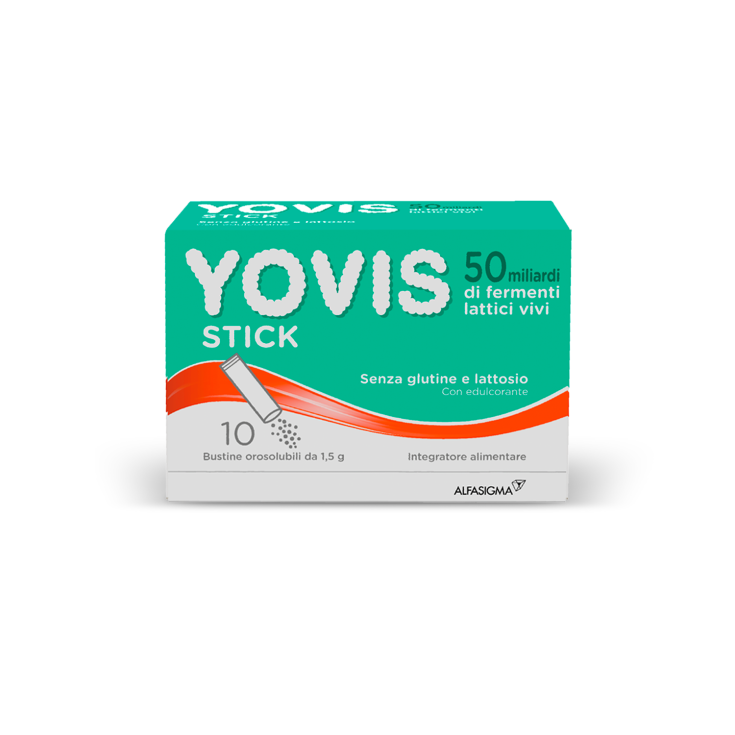 Yovis 50 Billones Alfasigma 10 Sticks Orosolubles