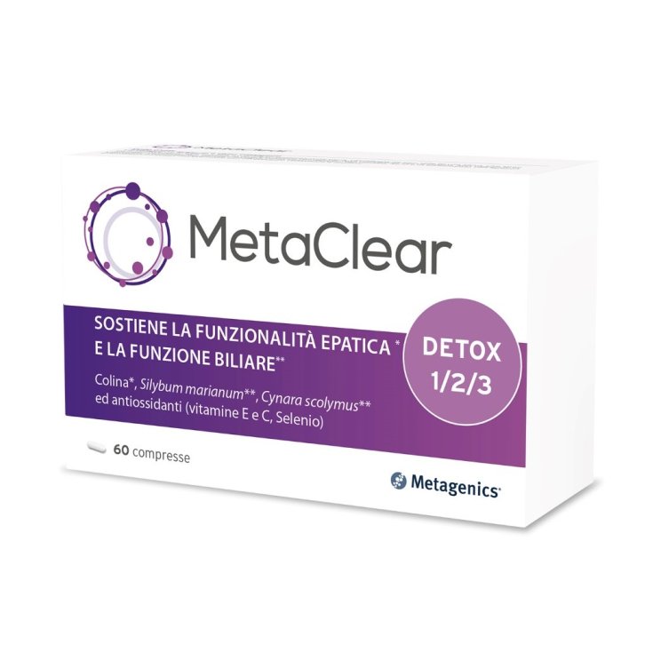 MetaClear Metagenics™ 60 Comprimidos