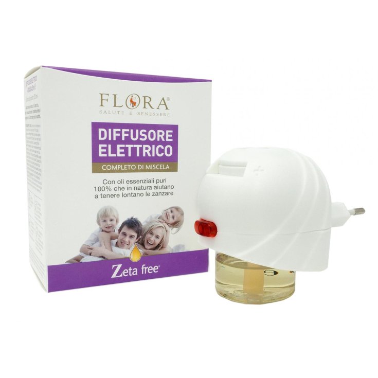 Flora Zeta Free Difusor Eléctrico Completo con Mezcla 25ml