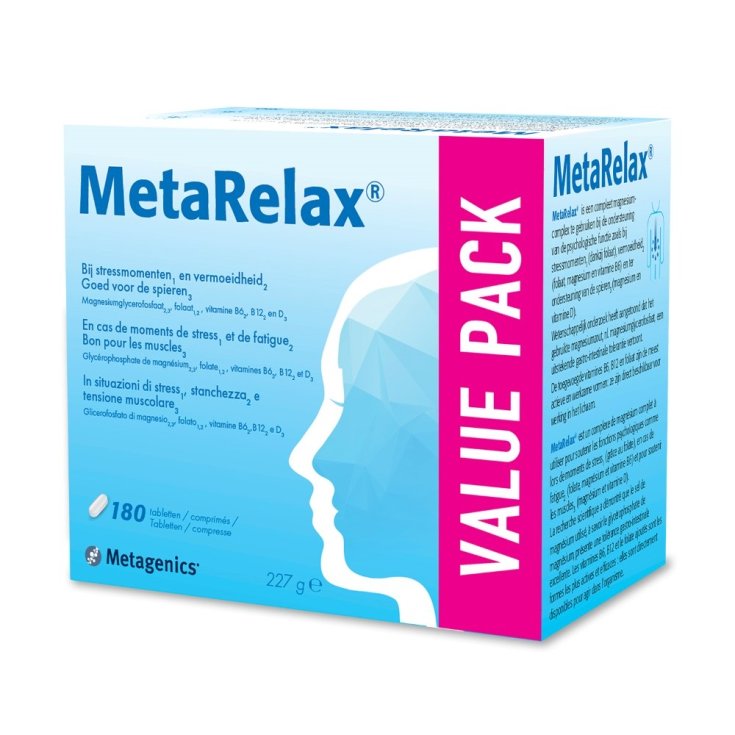 MetaRelax® Metagenics™ 180 Comprimidos