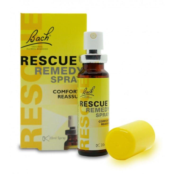 Natur Rescue Remedy Bach Center Spray Remedio Homeopático 20ml