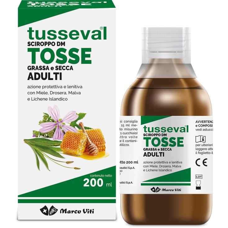 Tusseval TOS Adultos Marco Viti Jarabe 200ml