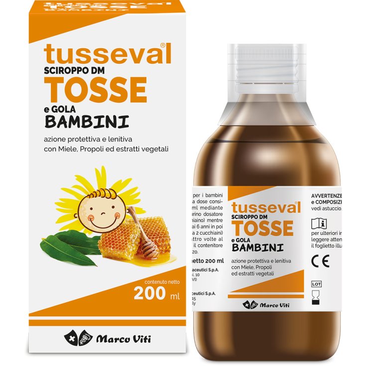 Tusseval TOS Niños Marco Viti Jarabe 200ml