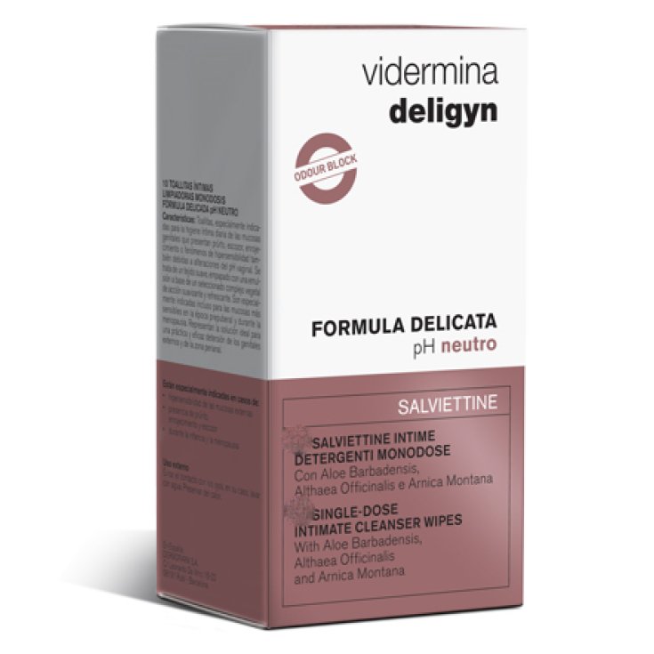 Vidermina Deligyn Toallitas Íntimas 15x6