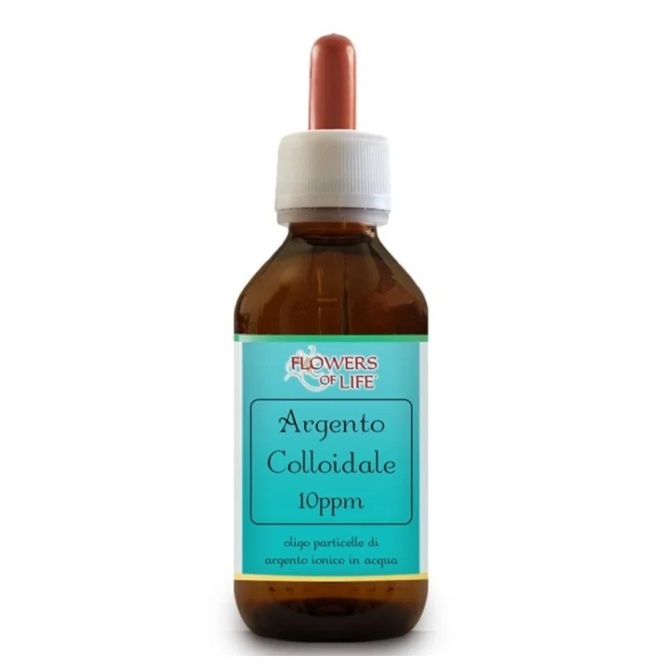 Flowers Of Life Plata Coloidal 10ppm Antibacterial Natural 250ml