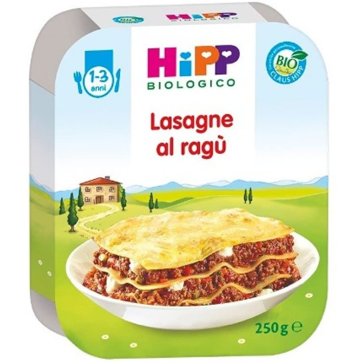 Lasaña con HiPP Ragù Ecológico 250g