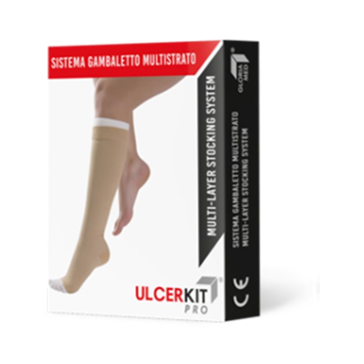 GloriaMed Ulcerkit Pro40c Anti-Ulcer Rodilleras Talla Sl 1 Pieza