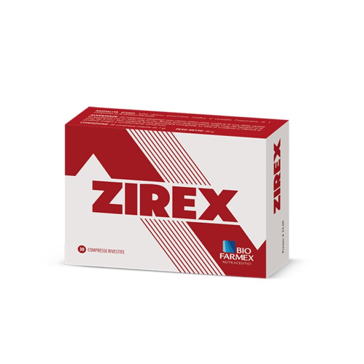 Biofarmex Zirex Complemento Alimenticio 30 Comprimidos Recubiertos
