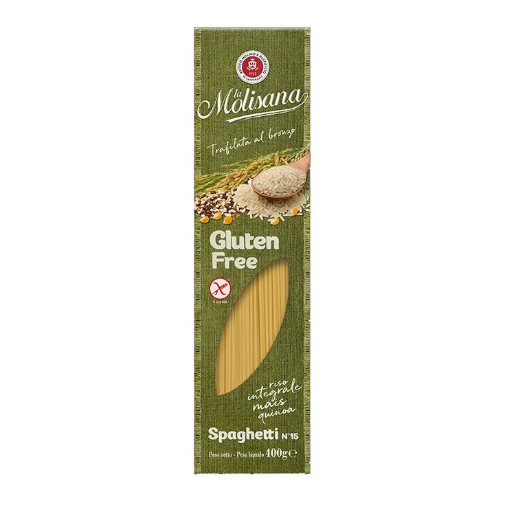 La Molisana Pasta Espaguetis Sin Gluten 400g