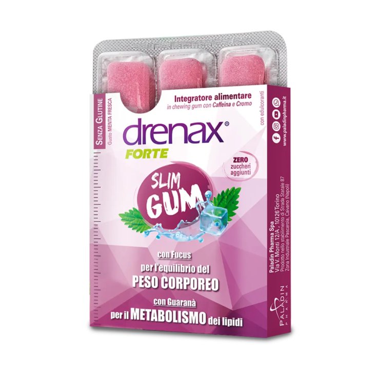 Drenax Slim Gum Adelgazante 9 Piezas