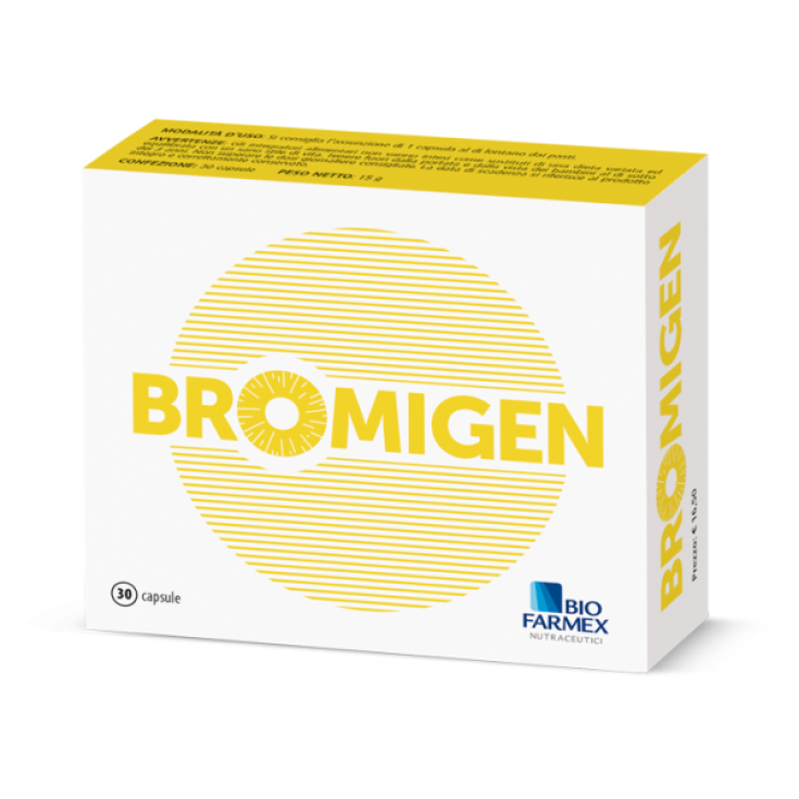 BioFarmex Bromigen Complemento Alimenticio 30 Cápsulas